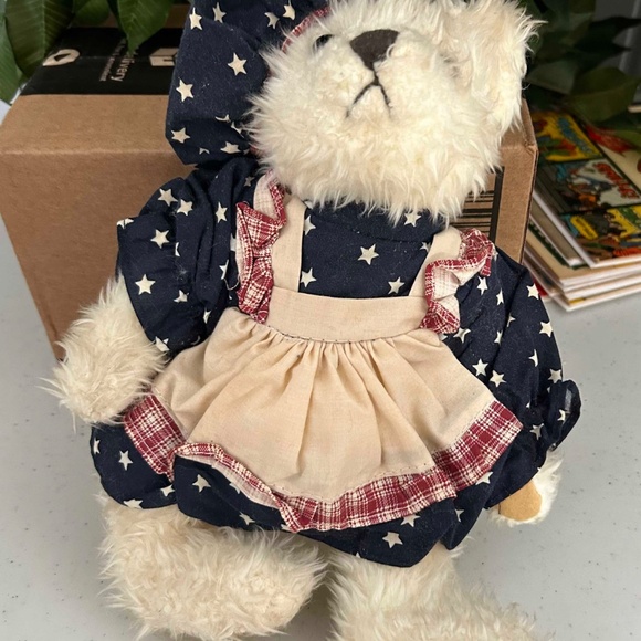 8BRASS BUTTON BEARS COLLECTION, PICKFORD BEARS, SET OF 8, POLYESTER FIBER, NAMED - Picture 9 of 12